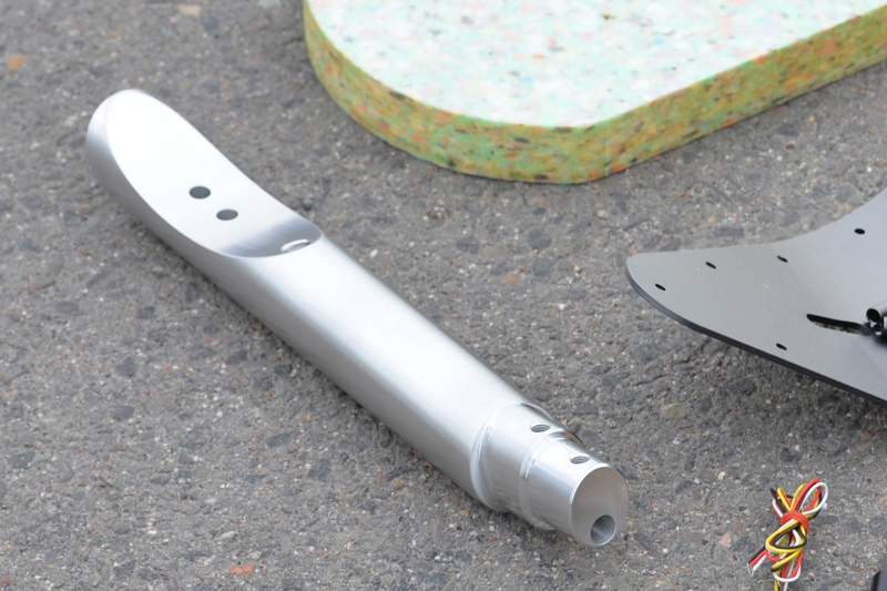 Bobber Sitz-Kit in edelstahl, Twin Shock